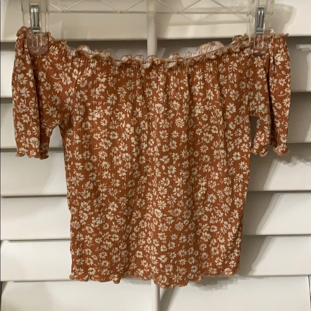 Floral crop top
